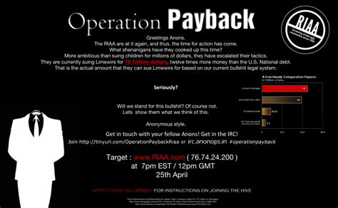 Operation Payback .
